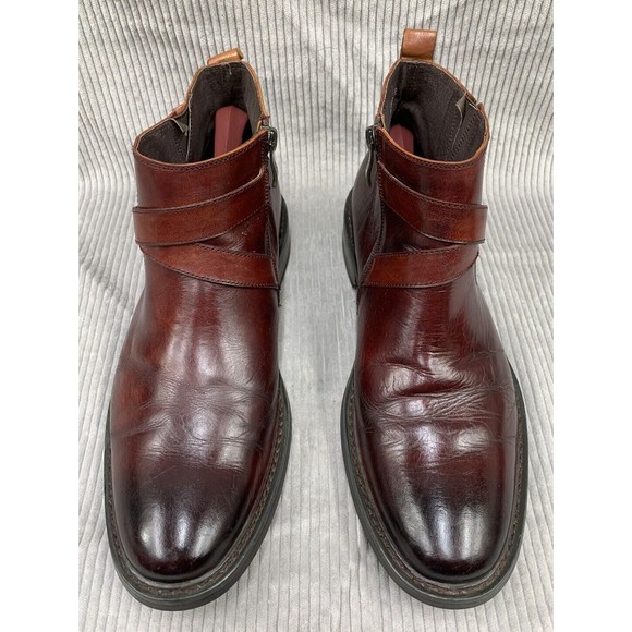 Men\'s Brown Leather Chukka Boots main image 16